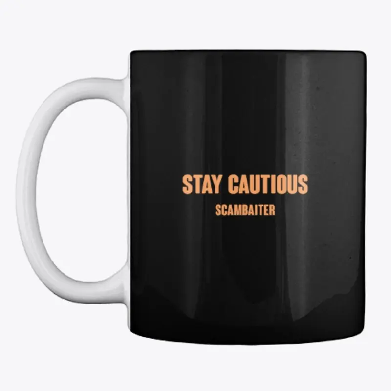 Scambaiter - Stay Cautious  (Orange)